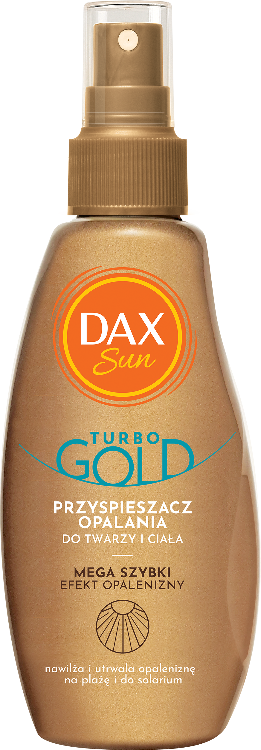 DAX SUN Przyspieszacz opalania do twarzy i ciała Turbo Gold 