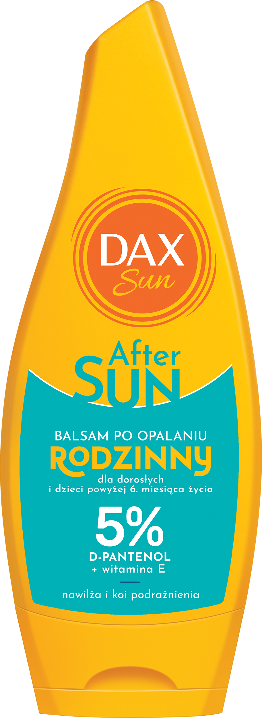 DAX SUN Rodzinny balsam po opalaniu 5% D-Pantenol 