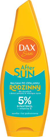 DAX SUN Rodzinny balsam po opalaniu 5% D-Pantenol 