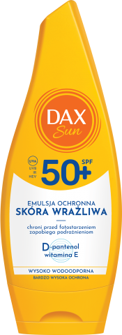 DAX SUN Emulsja ochronna dla skóry wrażliwej SPF 50+